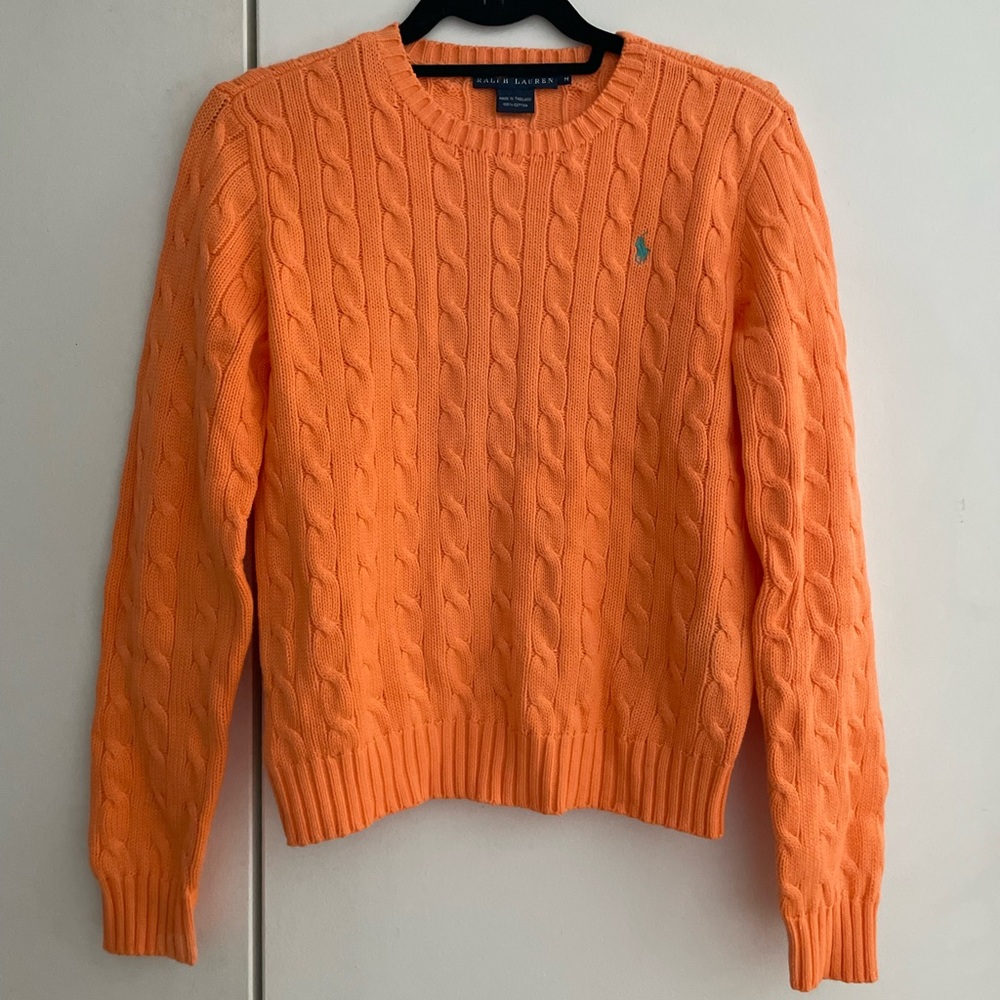 Ralph Lauren 100% Cotton Cable Knit Sweater